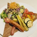 料理メニュー写真&nbsp;《８月限定ガレット》キーマカレーと焼き野菜のガレット