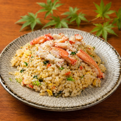 タラバガニチャーハン
