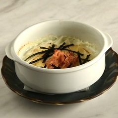 山芋と明太子のグラタン