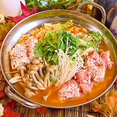 麻辣鶏鍋(2人前より)