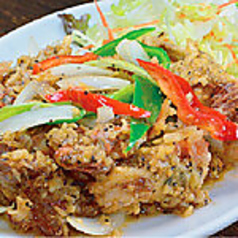 プーパップリックタイダム(ソフトシェルクラブの黒胡椒炒め)