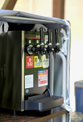 BBQ会場にサーバーを設置