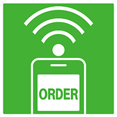 モバイルオーダーでラクラク注文OK!苦手な方はもちろん直接お声をおかけくださいませ！