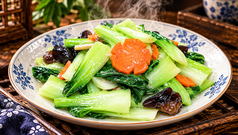 青梗菜にんにく炒め