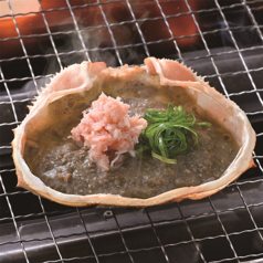 絶品!!かに味噌甲羅焼