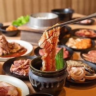 大満足の食べ放題コースを多数ご用意！