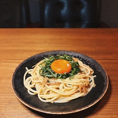なめ茸課長のパスタ