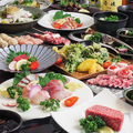 料理メニュー写真&nbsp;【炭蔵極上桜の宴コース】極の串6種・刺身5種盛り・長崎和牛など/全10品/2H飲放付/8000→7000円