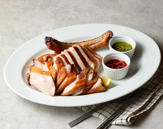 優美豚骨付きロース　バラ肉のグリル（700g)