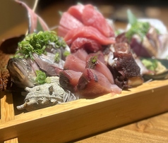 季節の鮮魚５点盛り