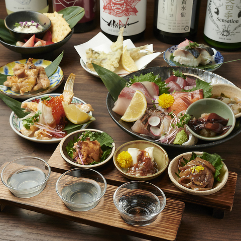 季節で変わる豊富な日本酒とお酒に合う小皿料理が楽しめる隠れ家的なお店です！