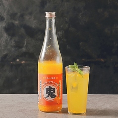 みかんとミントのサワー