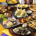コースは全て2時間飲み放題付き！飲み放題付コースはご予算に応じてお選びください♪旨い鶏料理をご堪能いただけます！各種ご宴会から接待まで完全個室の店内でゆっくりとお愉しみください♪