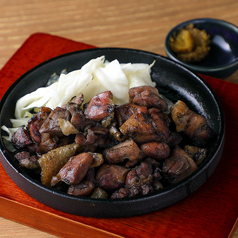 宮崎産親鶏の炭火焼き