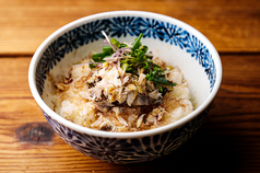 出汁醤油香る干物入り混ぜご飯
