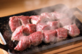 料理メニュー写真 国産牛ヒレ肉の鉄板焼き