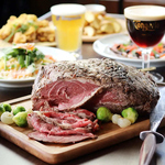 自家製ローストビーフの食べ放題は5,500円(税込)ご用意！ベルギービールも飲み放題！