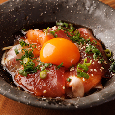 彩り海鮮ユッケ