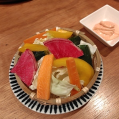 つまみ野菜５種盛り