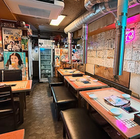 のんびり過ごせるお座敷席