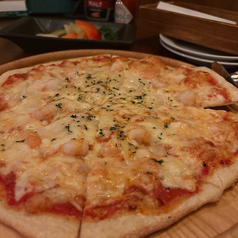 エビのピザ