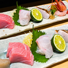 【日々の楽しみ】本日の特撰鮮魚 お造り盛り合わせ