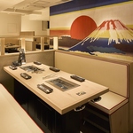 落ち着いた店内