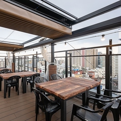 屋上ビアガーデン プラトンビアガーデンの雰囲気2