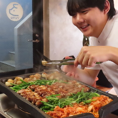 サムギョプサル　韓国料理　カンナムチョッパル　西新店の特集写真