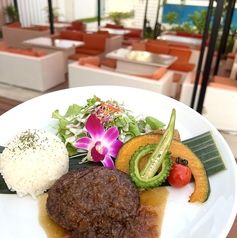 宮古牛のグリルハンバーグ