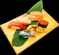 特上にぎり　7貫