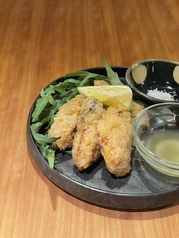 ハラペーニョソースで食べる 海男の牡蠣フライ