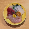 料理メニュー写真&nbsp;本日の刺身三点盛り