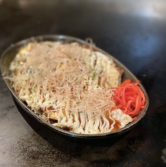 油カスたっぷりとん平焼き