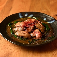 やんばる地鶏の白レバー