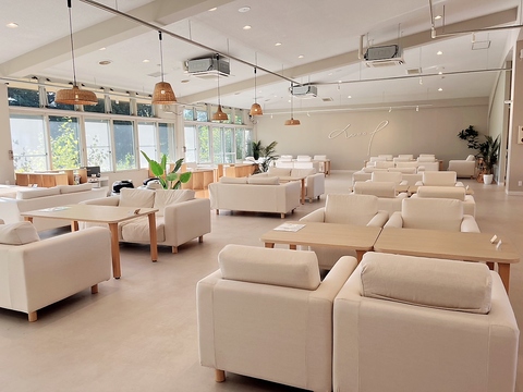 sofa coffee woolの写真