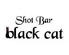 Shot Bar black cat ショットバーブラックキャットのロゴ