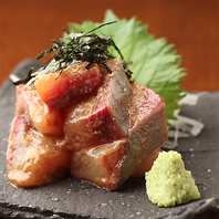 鮮魚を使用した胡麻カンパチ♪