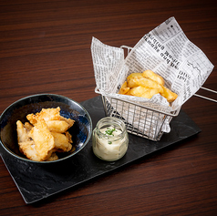 サルサチーズソースポテトフライ