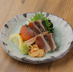 カツオ藁炙りさし