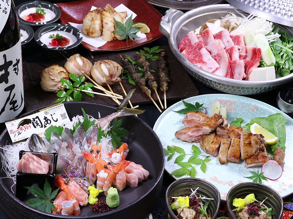 宴会コースメニューも豊富に取り揃えております◎飲み会やご会食など、ぜひお気軽にご利用ください♪