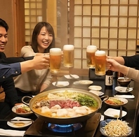 日～木限定！満腹保証のスタミナコース7品2000円(税込)
