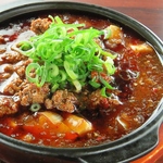 肉入れすぎ麻婆豆腐は８種類のスパイス！山椒の風味が病みつきになります。