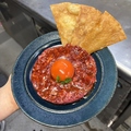 料理メニュー写真&nbsp;肉タルタルの贅沢ユッケ