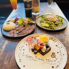 シモキタザワ カクレガ カフェダイニング&ROLL アンドロールのコース写真