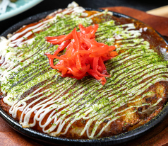 山芋の鉄板焼き (だし醤油 or ソース)