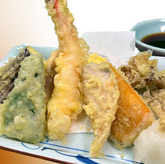 季節の天ぷら盛り合わせ
