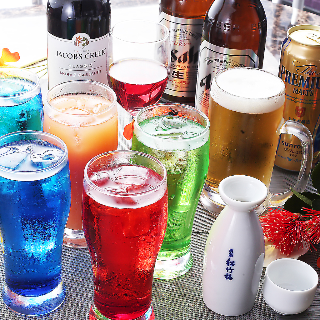 【日曜日～木曜日】単品飲み放題★ 120分飲み放題がなんと2000円(税抜)⇒980円(税抜)！