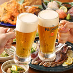 プレミアム・モルツ+オールフリーが飲み放題についたお得なコースも☆★