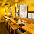 広々とした快適空間は、大人数の宴会にもおすすめ♪仲間と一緒に楽しい時間を過ごすのに最適な環境をご提供いたします。皆さまのご来店を心よりお待ち申し上げます！